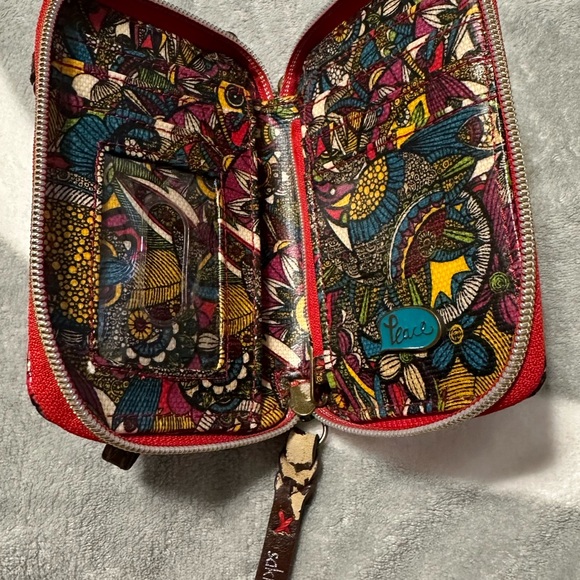 Sakroots Peace Wristlet - Picture 5 of 5